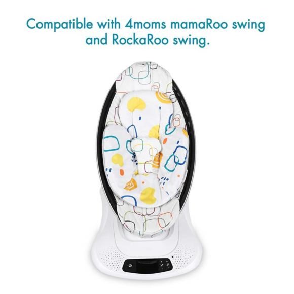 Infant Insert Compatible with 4Moms MamaRoo & RockaRoo Swing, Plush Soft Fabric - Picture 4 of 7